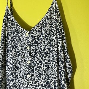 90s Rom Com Floral Mini Gap Mini SunDress